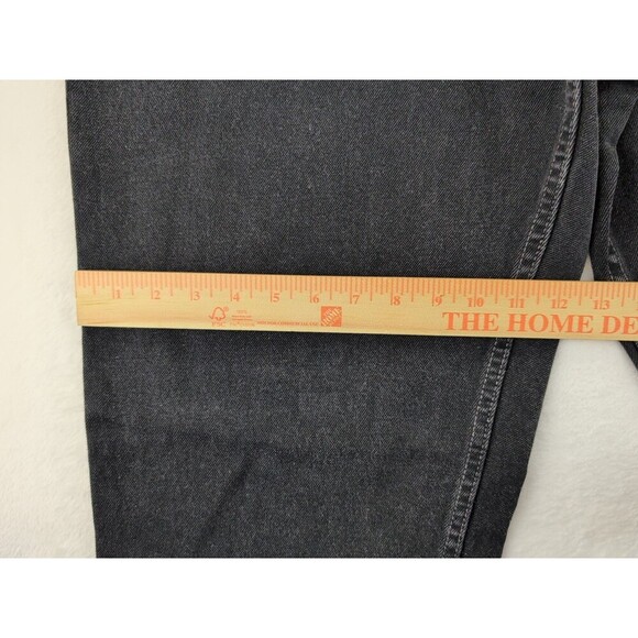 VTG Levis 560 Loose Fit Tapered Leg Black Jeans Mens 36X30 90s Baggy Y2K USA - Picture 11 of 15